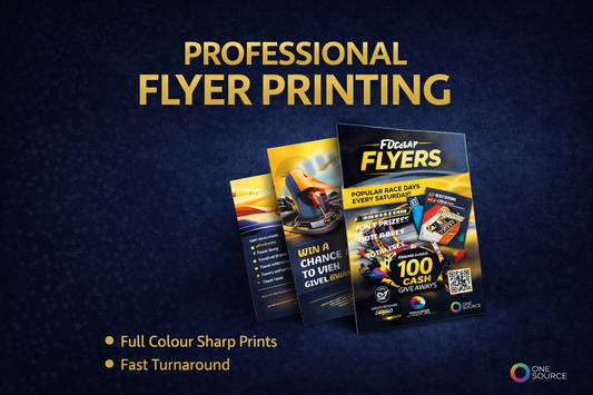 90gsm Flyer Printing South Africa | Min 100 Copies