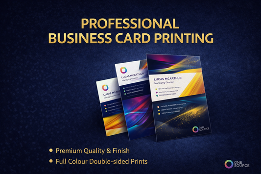 350gsm Business Card Printing South Africa | Min 100 Cards
